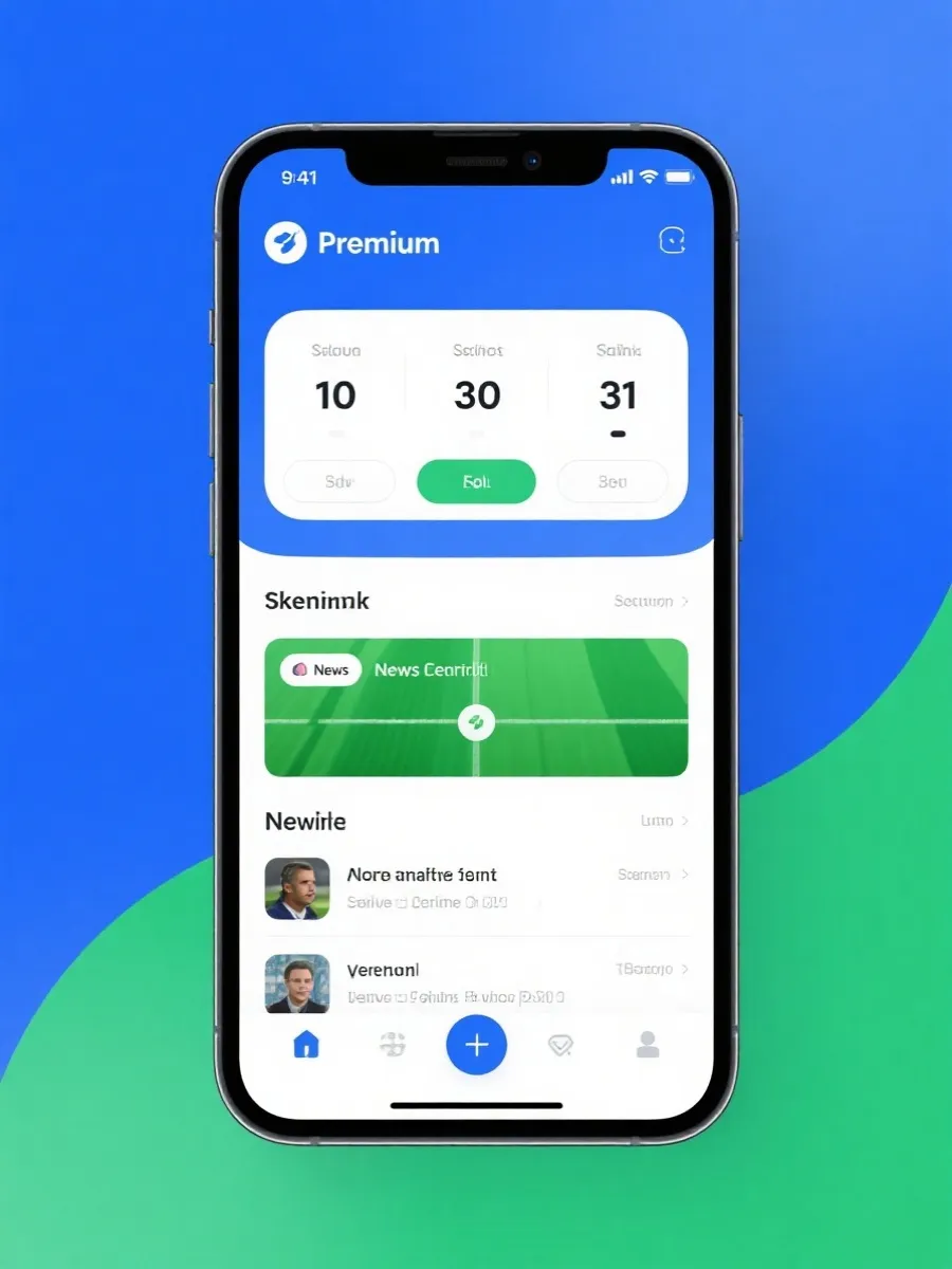 球速体育APP界面示意图